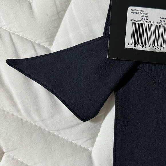 NIKE OS Dri-FIT Unisex Black White Logo Athletic Headband Tie - Picture 7 of 10